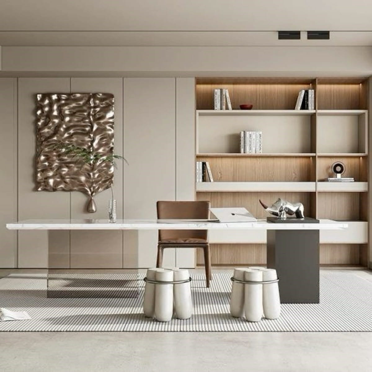 Home Office Design/ A Guide to Creating a More Efficient Workspace 